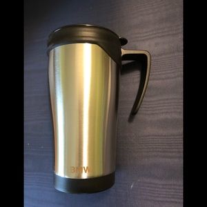 BMW thermo coffee cup. New . Stainless steel.
